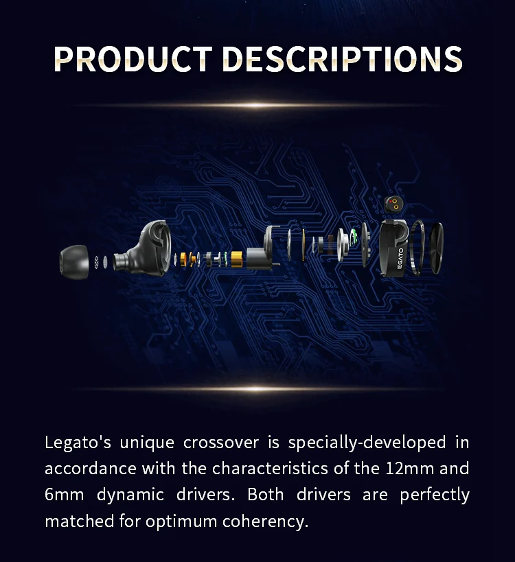 [🎶SG] 7Hz LEGATO Dual Dynamic Driver IEMs - Image 3