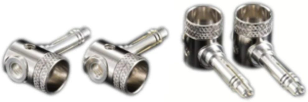 [🎶SG] AET EVO-BBLPS (EVO BBLPS) Sterling Silver Banana Terminals Speaker Terminals (Set of 4) - Image 3