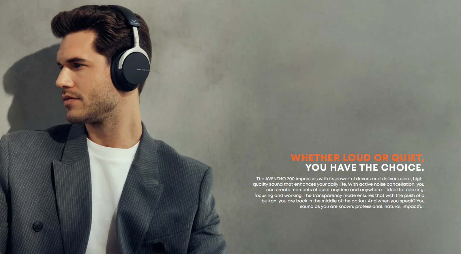 [🎶SG] BEYERDYNAMIC AVENTHO 200 - Wireless Over-ear Headphones With ANC - Image 5