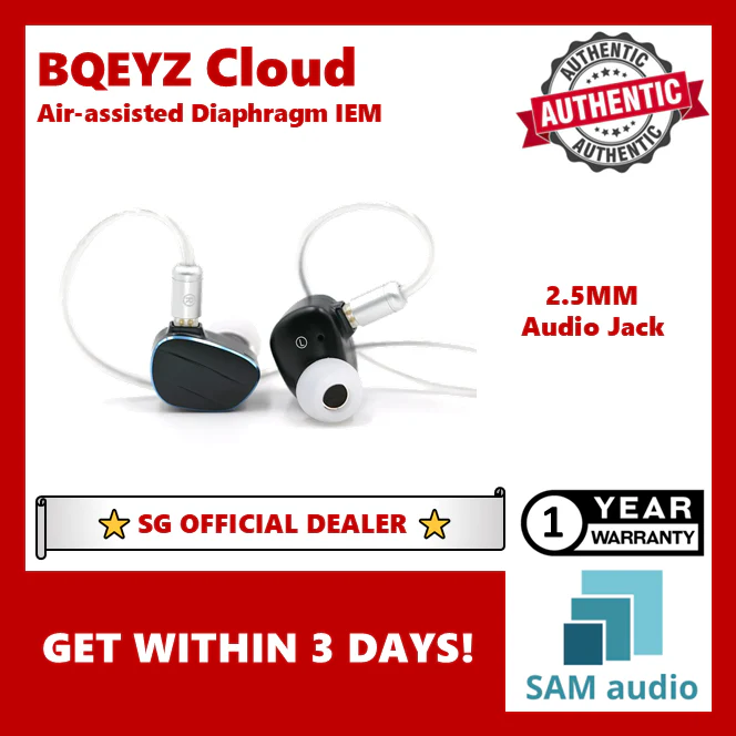 [🎶SG] BQEYZ CLOUD Air-assisted DIaphragm In-Ear Monitors IEM - Image 28