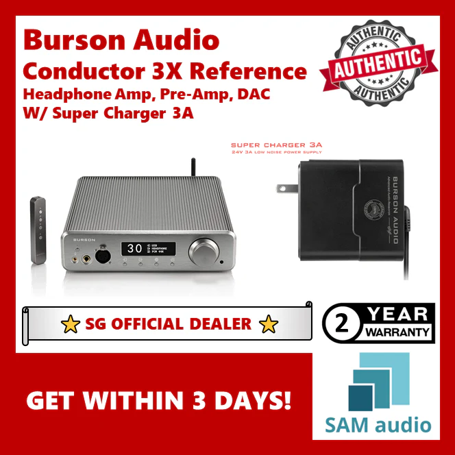 [🎶SG] Burson Audio - Conductor 3X Reference (DAC, Headphone Amp & Pre-Amp) - Image 17