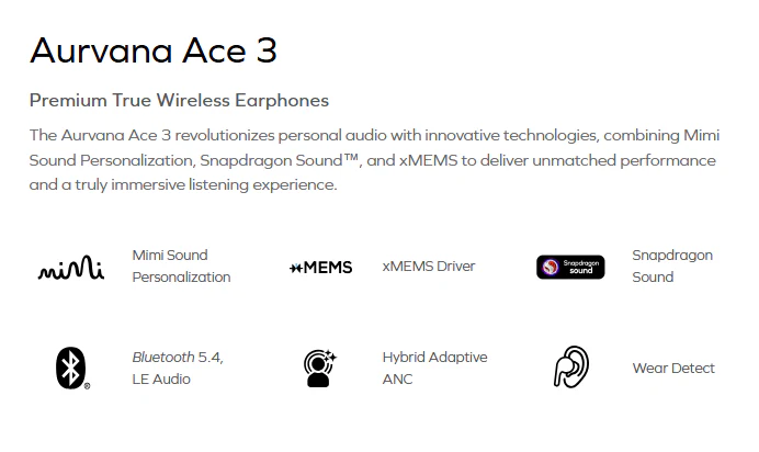 [🎶SG] CREATIVE AURVANA ACE 3 - ANC True Wireless Earphones - Image 2