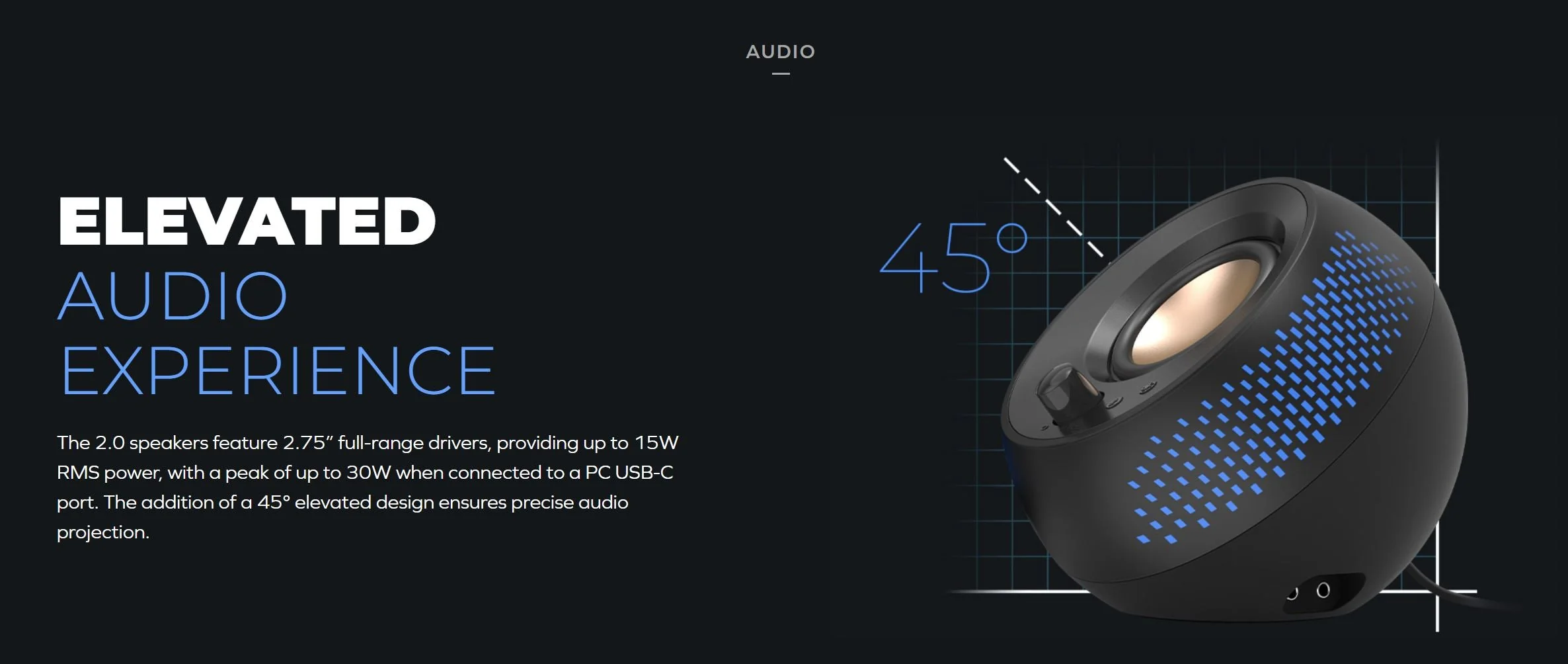[🎶SG] Creative Pebble X - 2.0 USB-C Speakers with Customizable RGB Lighting - Image 3
