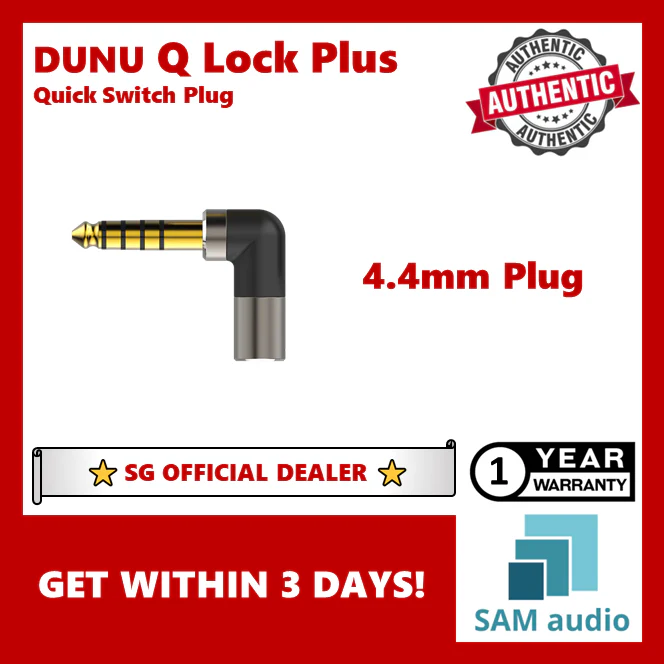 [🎶SG] DUNU Q-LOCK PLUS Quick Switch Modular Plug for IEM - Image 10