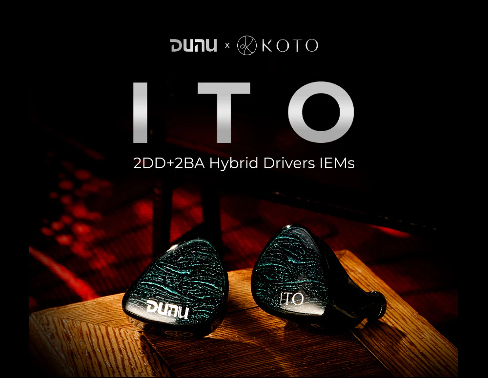 [🎶SG] DUNU x KOTO ITO 2DD + 2BA Hybrid Drivers IEMs - Image 2