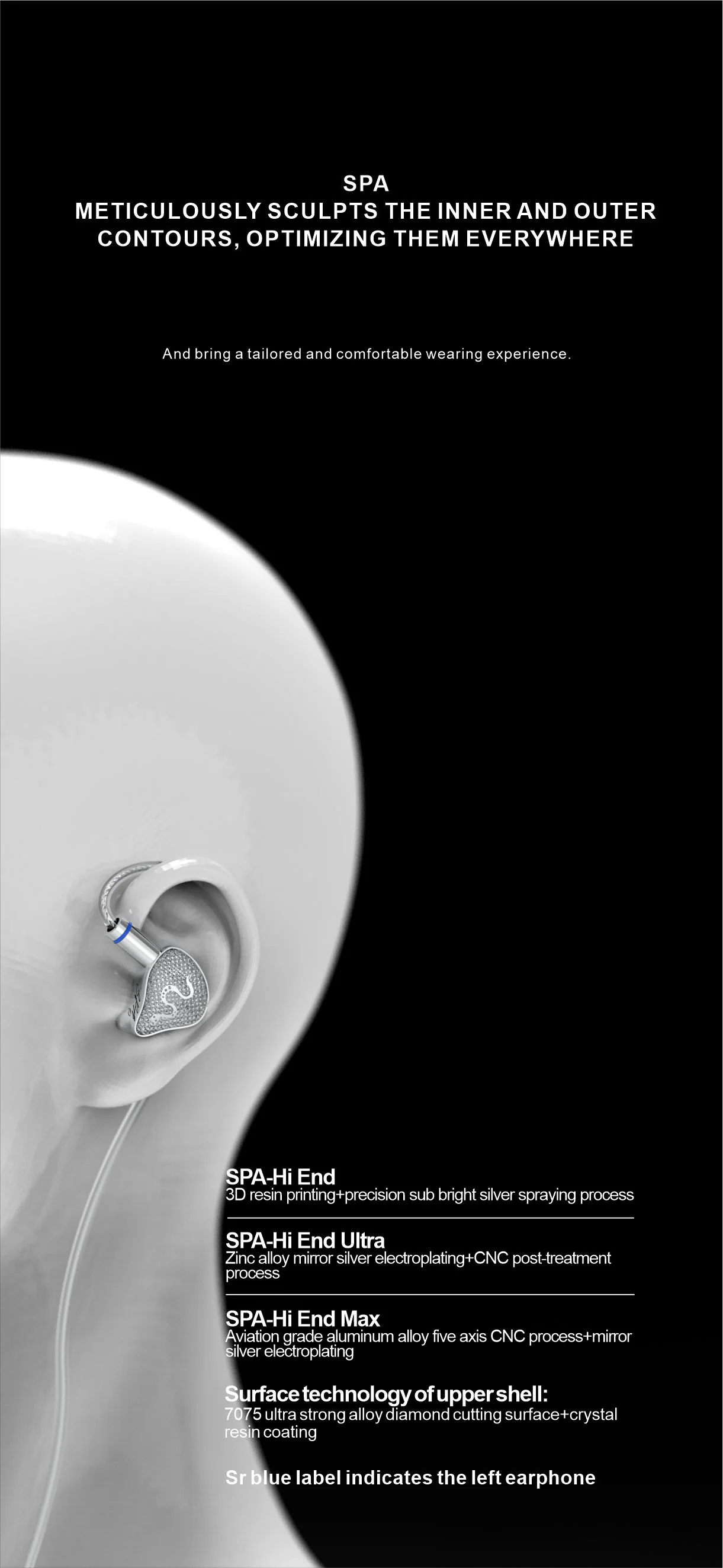 [🎶SG] EARACOUSTIC AUDIO SPA-HI END MAX Collector's Version - Titanium Diaphragm With Dual Magnetic Circuit Double Cavity In-ear Monitors - Image 8