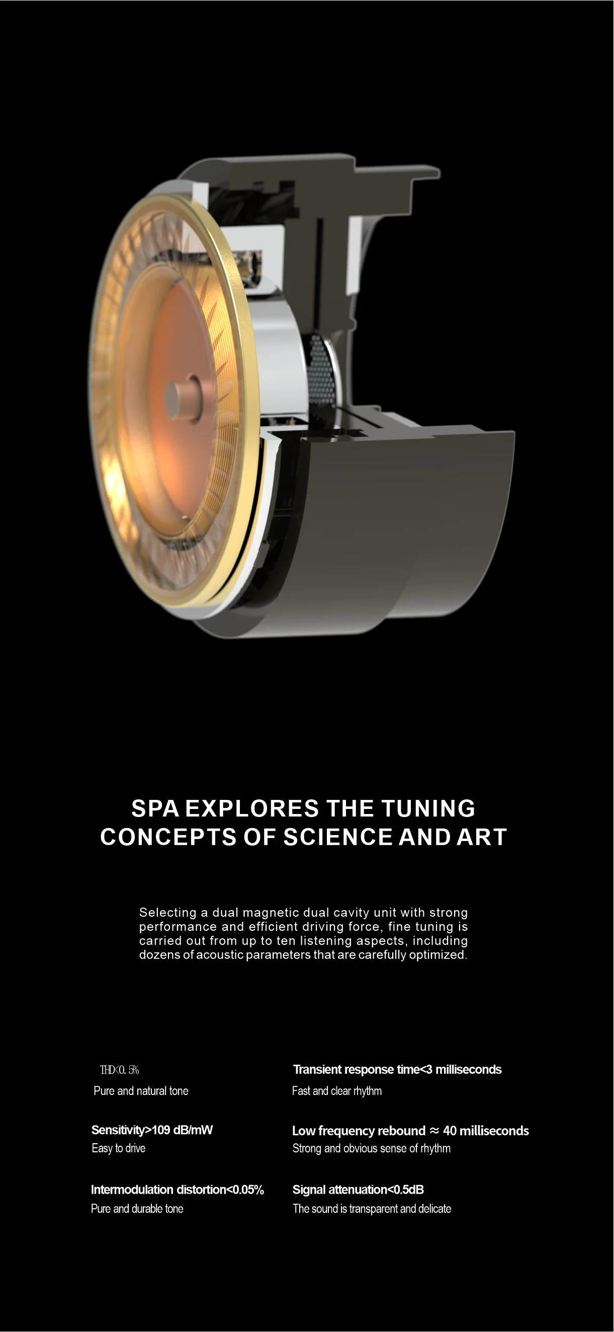 [🎶SG] EARACOUSTIC AUDIO SPA-PRO ULTRA Ultra Clear Resolution Of Nano Graphene Diaphragm Tesla Unit - Image 7