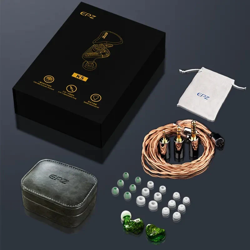 [🎶SG] EPZ K5 1DD + 4BA Sonion IEM Earphones - Image 15