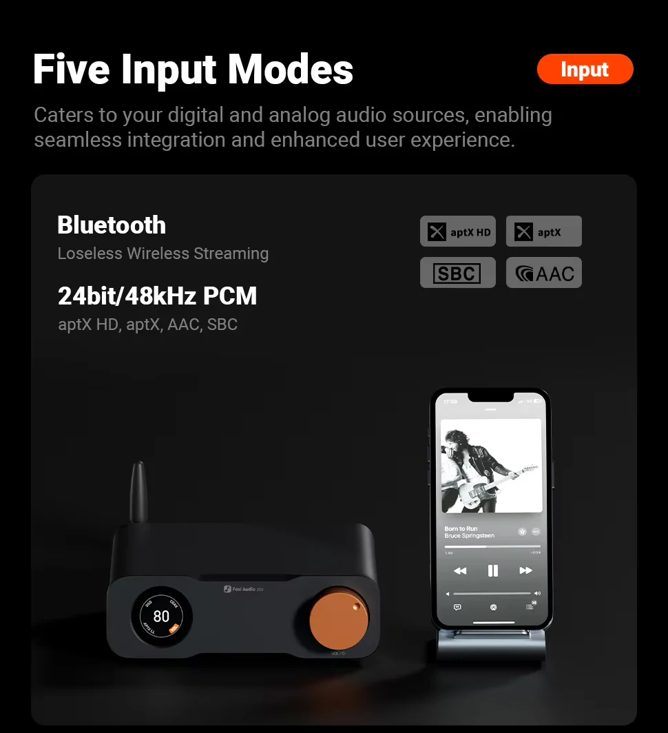 [🎶SG] FOSI AUDIO ZD3 Bluetooth Desktop DAC Preamp ARC Input, ES9039Q2M Fully Balanced Digital for Home Stereo Amplifier with Remote - Image 11