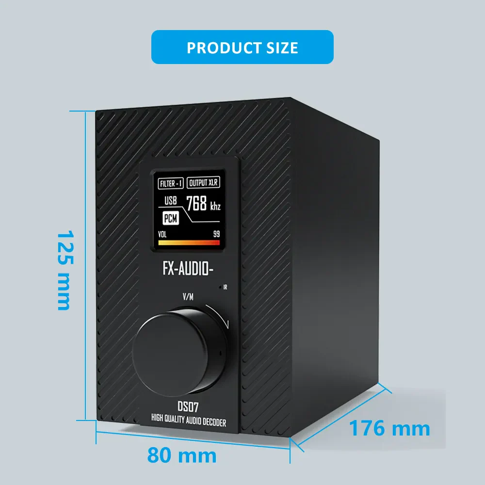 [🎶SG] FX Audio DS07 ES9068AS DAC Bluetooth 5.1 Balanced Full Decoder MQA LDAC - Image 10