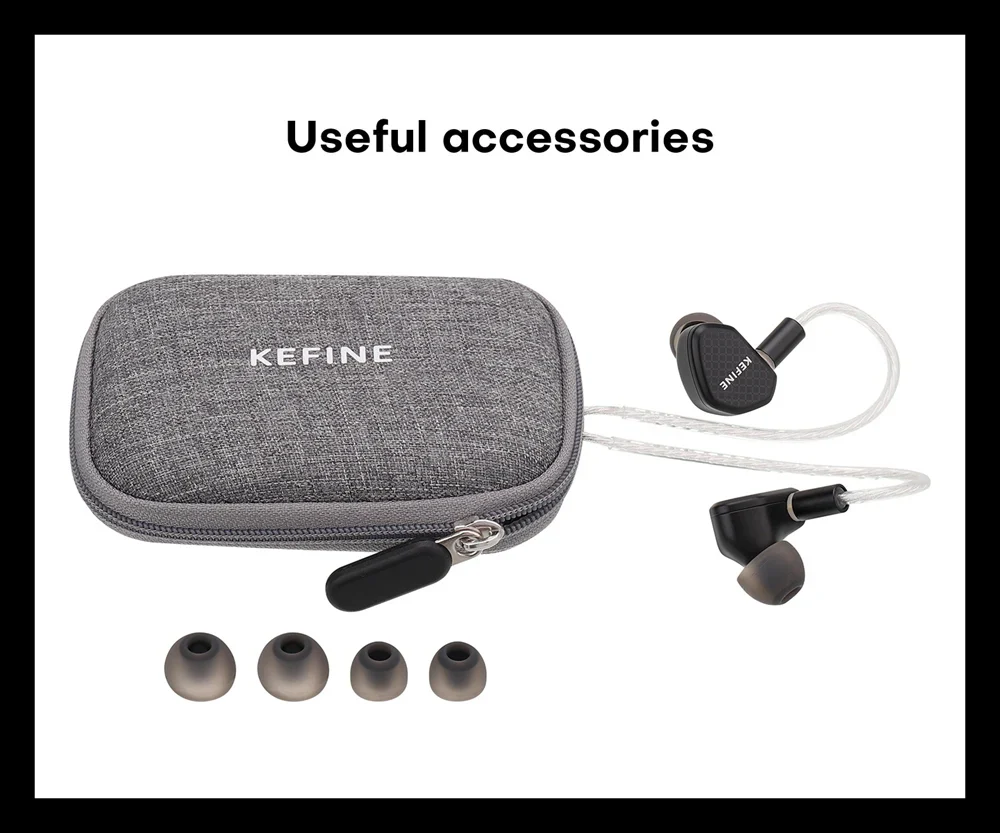 [🎶SG] KEFINE KLEAN - 10mm DLC Diaphragm Dynamic Driver IEM - Image 13