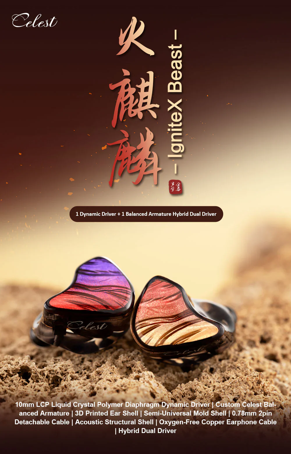 [🎶SG] KINERA CELEST IGNITEX BEAST 1DD + 1BA Hybrid Drivers In-Ear Monitors - Image 7