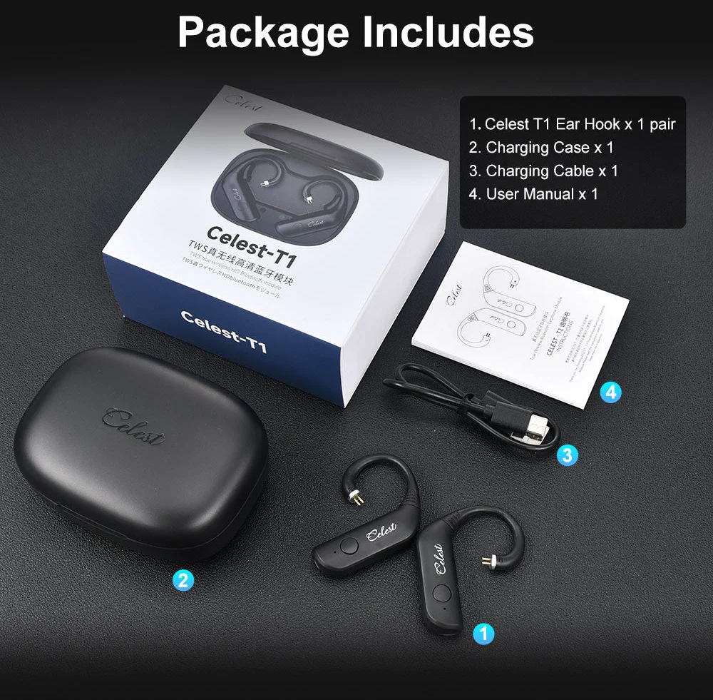 [🎶SG] KINERA CELEST T1 Bluetooth 5.3 True Wireless Ear Hook - Image 16