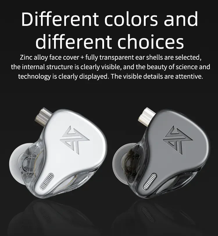 [🎶SG] KZ DQ6 3DD In-Ear Monitors With Mic - Image 9
