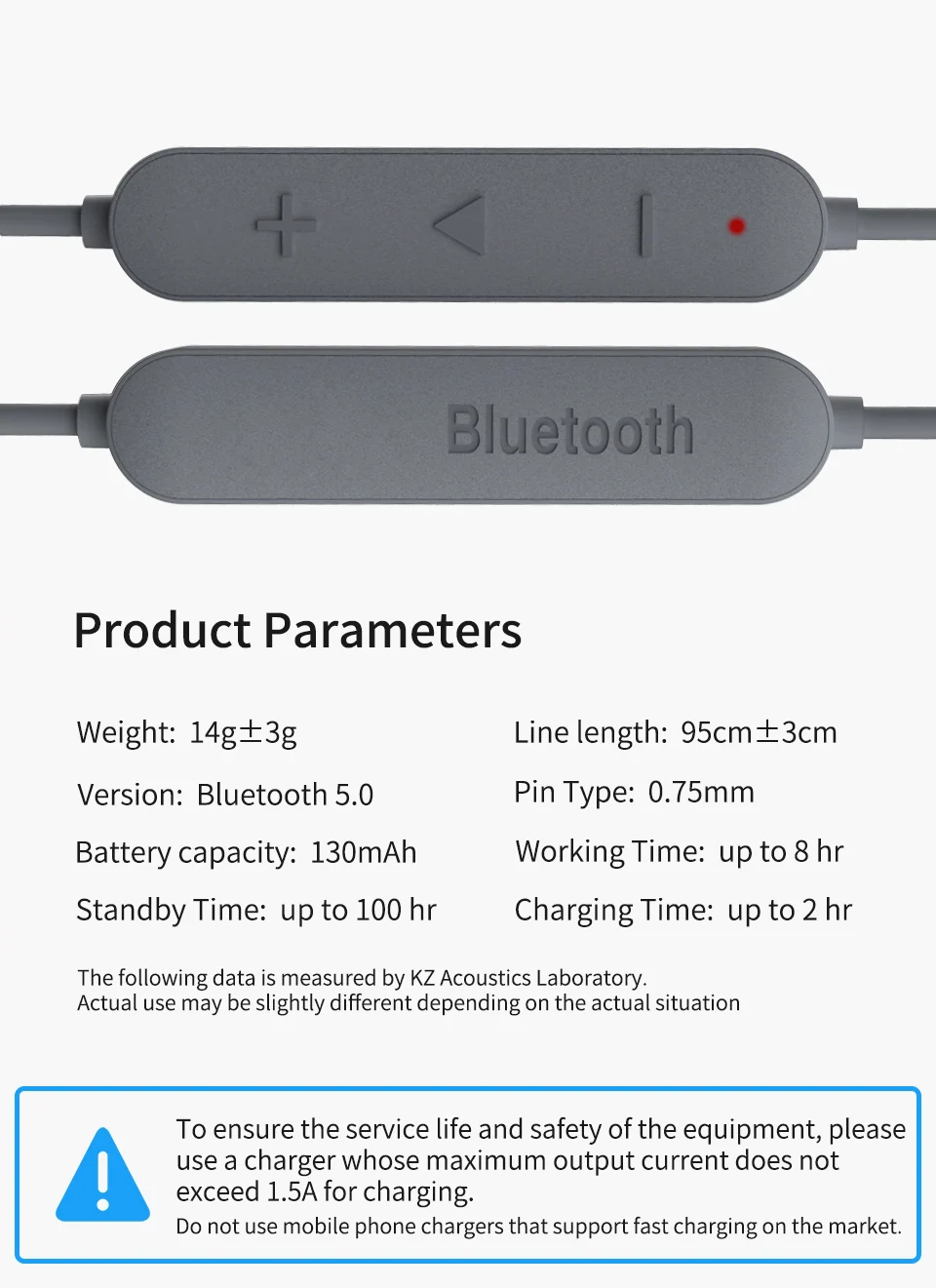[🎶SG] KZ aptX-HD (Qualcomm Bluetooth Wireless) upgrade plug-on wire, IPX5 water proof (anti sweat), Hifi audio aptX-HD lossless audio, with mic (C-pin) - Image 16