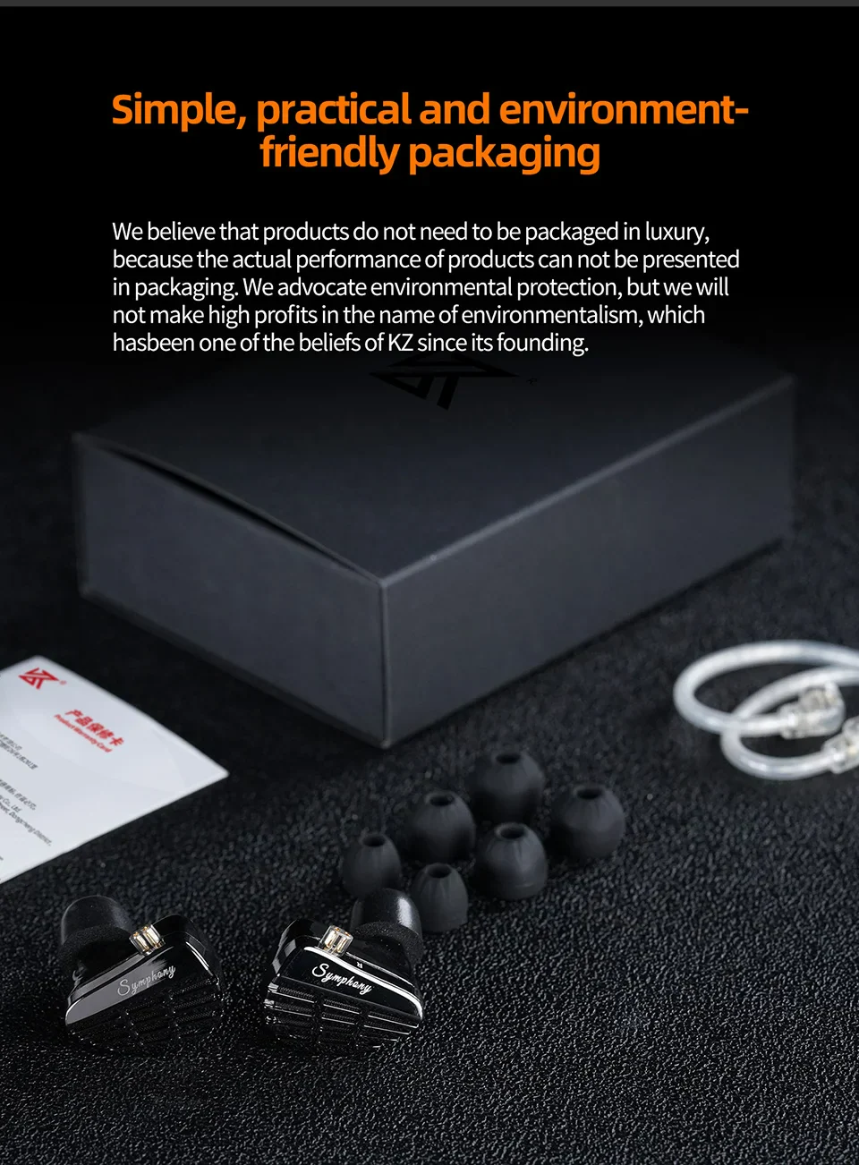 [🎶SG] KZ SYMPHONY 13.2mm Planar Magnetic + 6mm Dynamic Driver IEM With Mic - Image 14