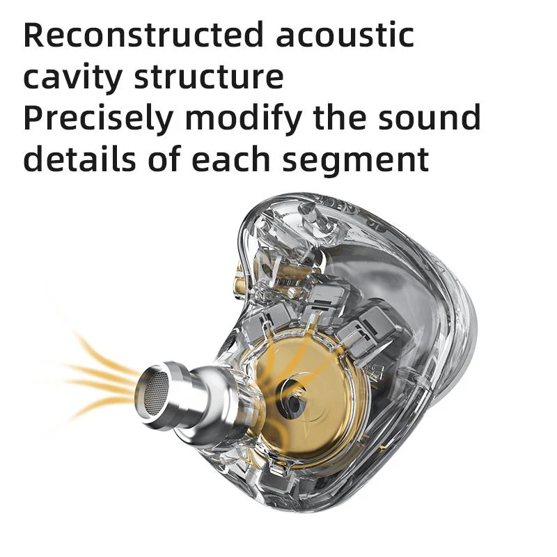 [🎶SG] KZ ZAS, Hybrid-Driver HiFi 7BA 1DD 10mm IEM, with mic - Image 6