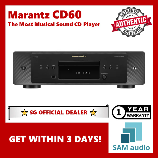 [🎶SG] MARANTZ CD60 CD PLAYER - Image 10