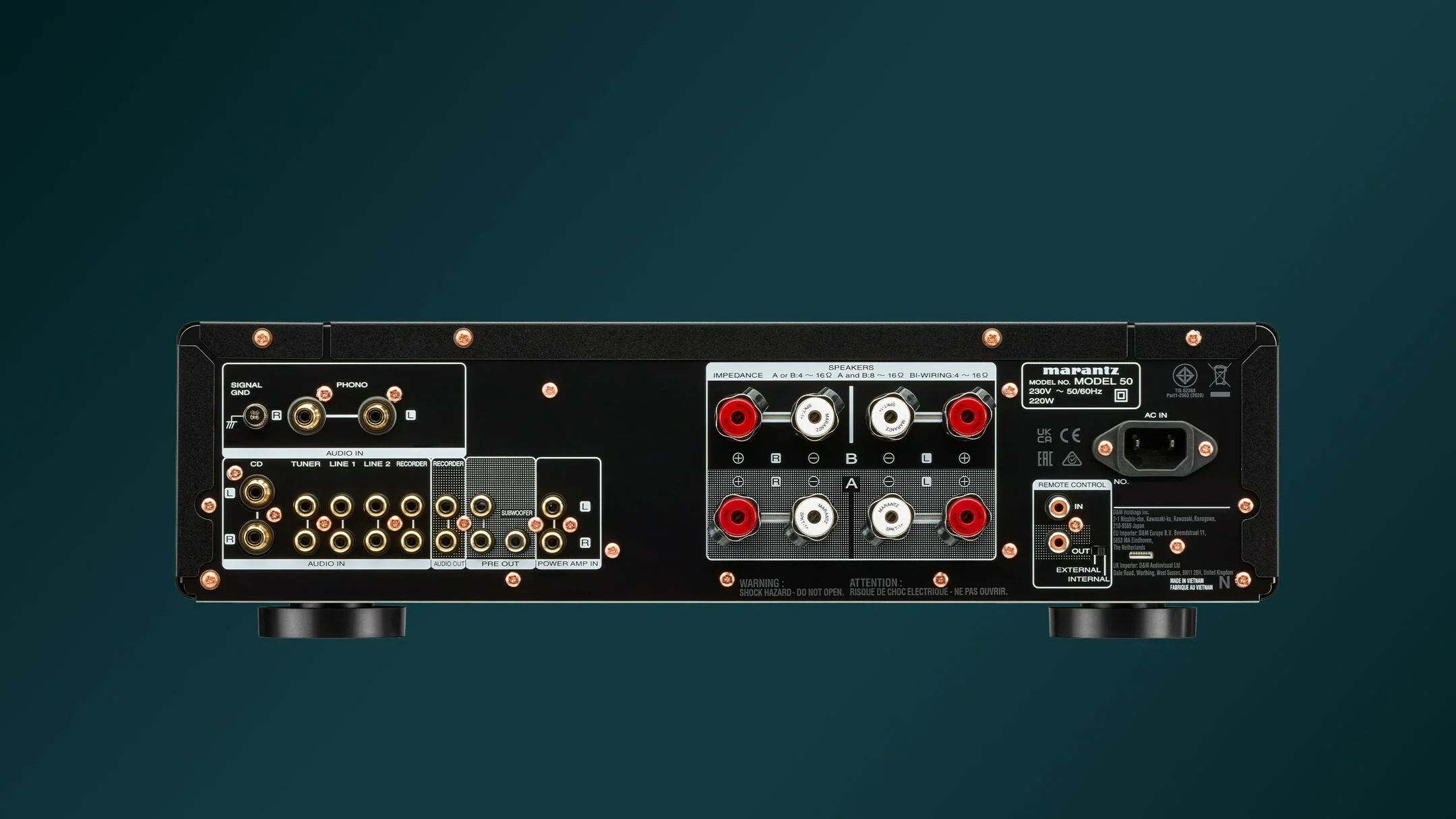 [🎶SG] MARANTZ MODEL 50 Pure Analog Stereo Integrated Amplifier - Image 8