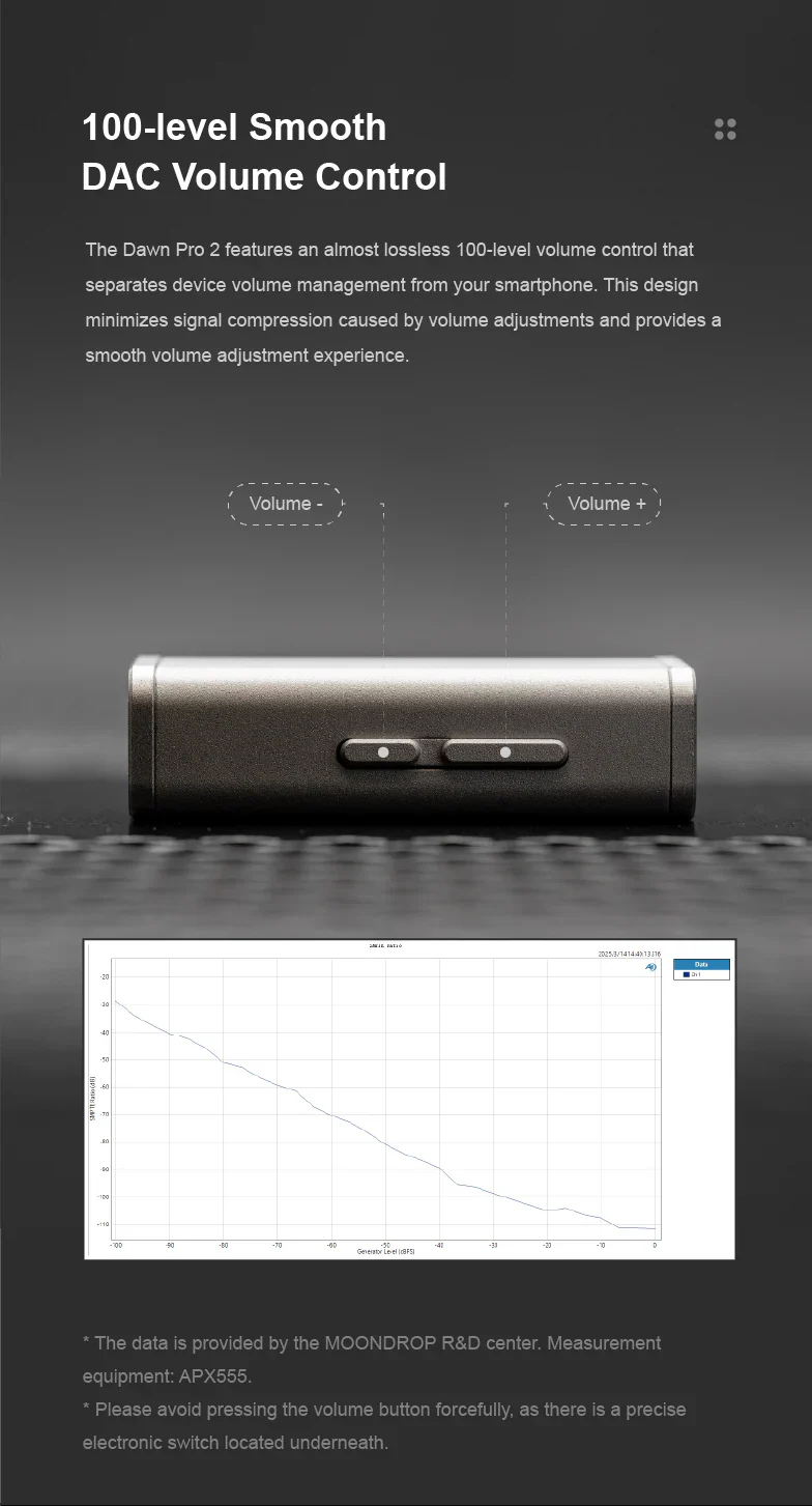 [🎶SG] MOONDROP DAWN PRO 2 Dual CS43198 Portable USB DAC/AMP - Image 20