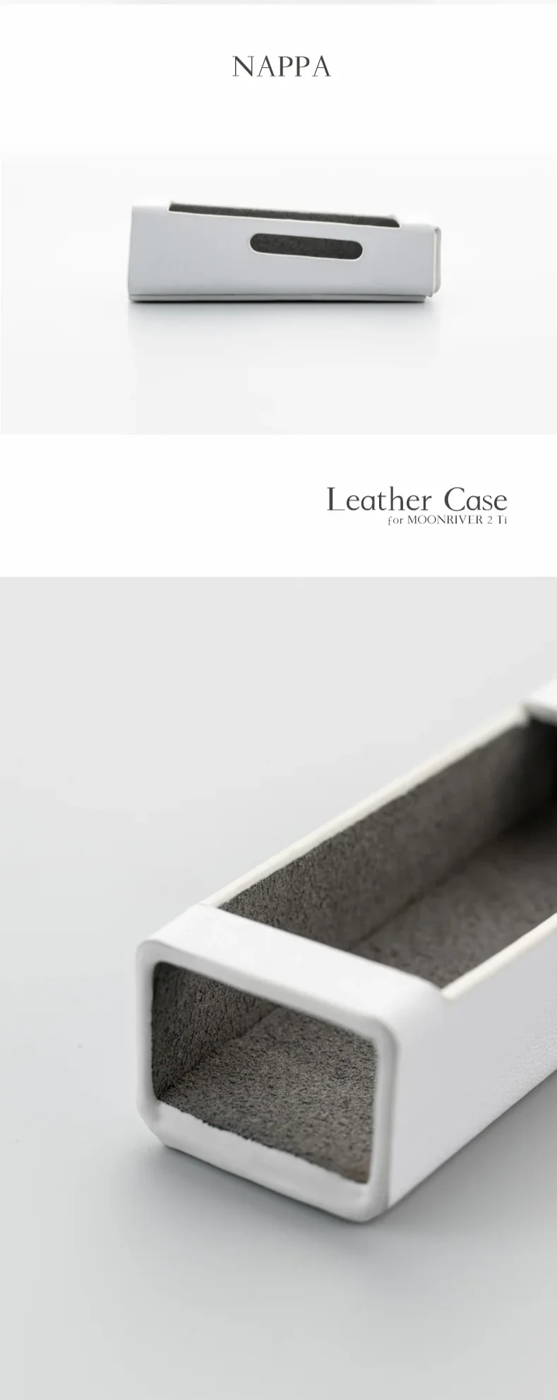 [🎶SG] MOONDROP MOONRIVER 2:Ti (2 Ti) LEATHER CASE - Image 9