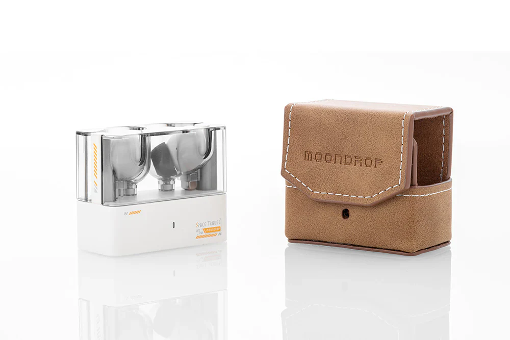[🎶SG] MOONDROP SPACE TRAVEL CASE - Leather / Transparent Case - Image 3