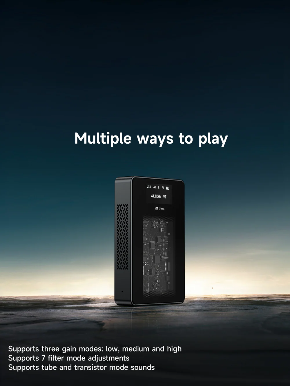 [🎶SG] MUSE HIFI M5 Ultra (M5Ultra) Bluetooth Portable Tube DAC Amplifier - Image 16