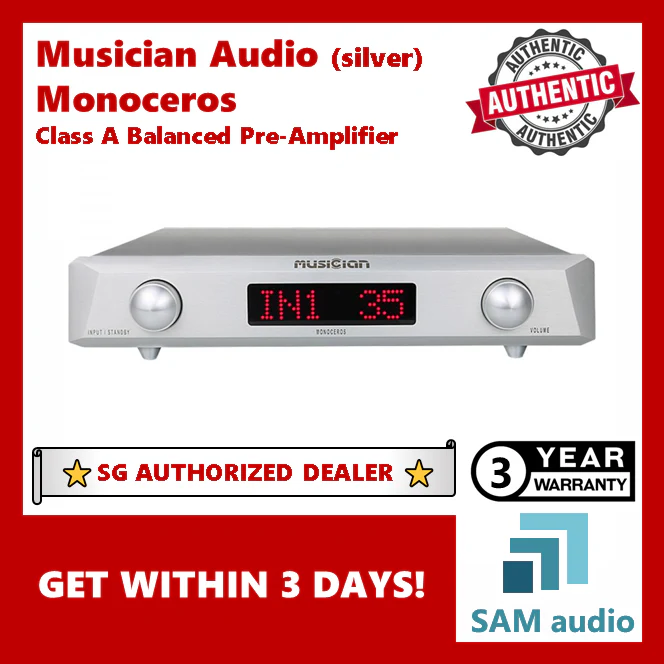 [🎶SG] Musician Audio MONOCEROS, HiFi Class A Balanced Pre-Amplfier - Image 3