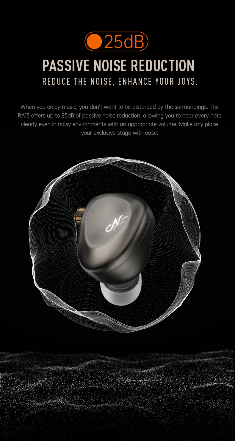 [🎶SG] NF AUDIO RA15 Dual Cavity Dynamic Driver In-Ear Earphone - Image 14