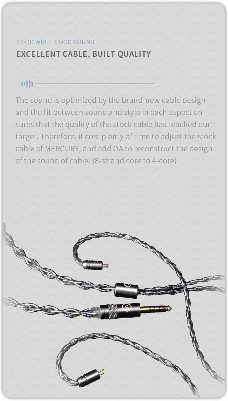 [🎶SG] Open Audio Mercury, Hybrid 1DD, 4BA Flagship In-Ear Earphones IEM - Image 10