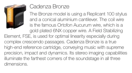 [🎶SG] ORTOFON MC CADENZA BRONZE - True High-End - Image 6
