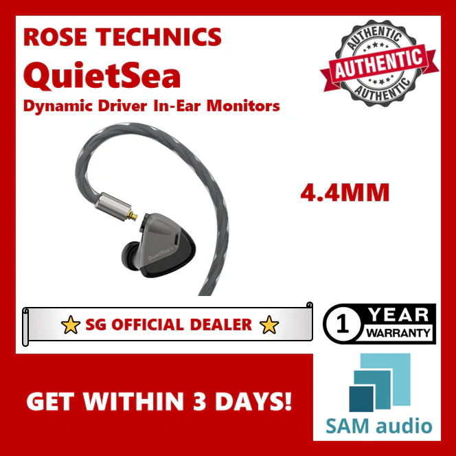 [🎶SG] ROSESELSA (ROSE TECHNICS) QuietSea Dynamic Driver In-Ear Monitors (Quiet Sea) - Image 18