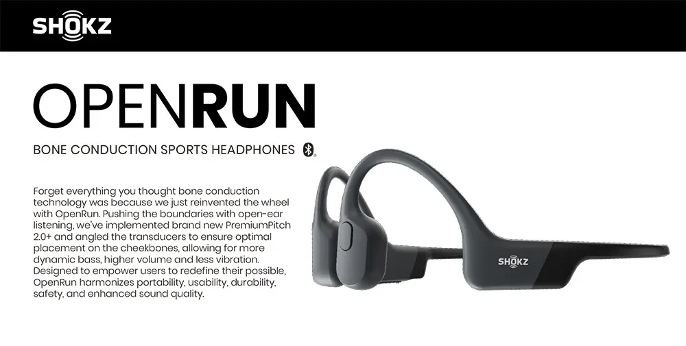 [🎶SG] SHOKZ OPENRUN Bone Conduction Headphones - Image 3