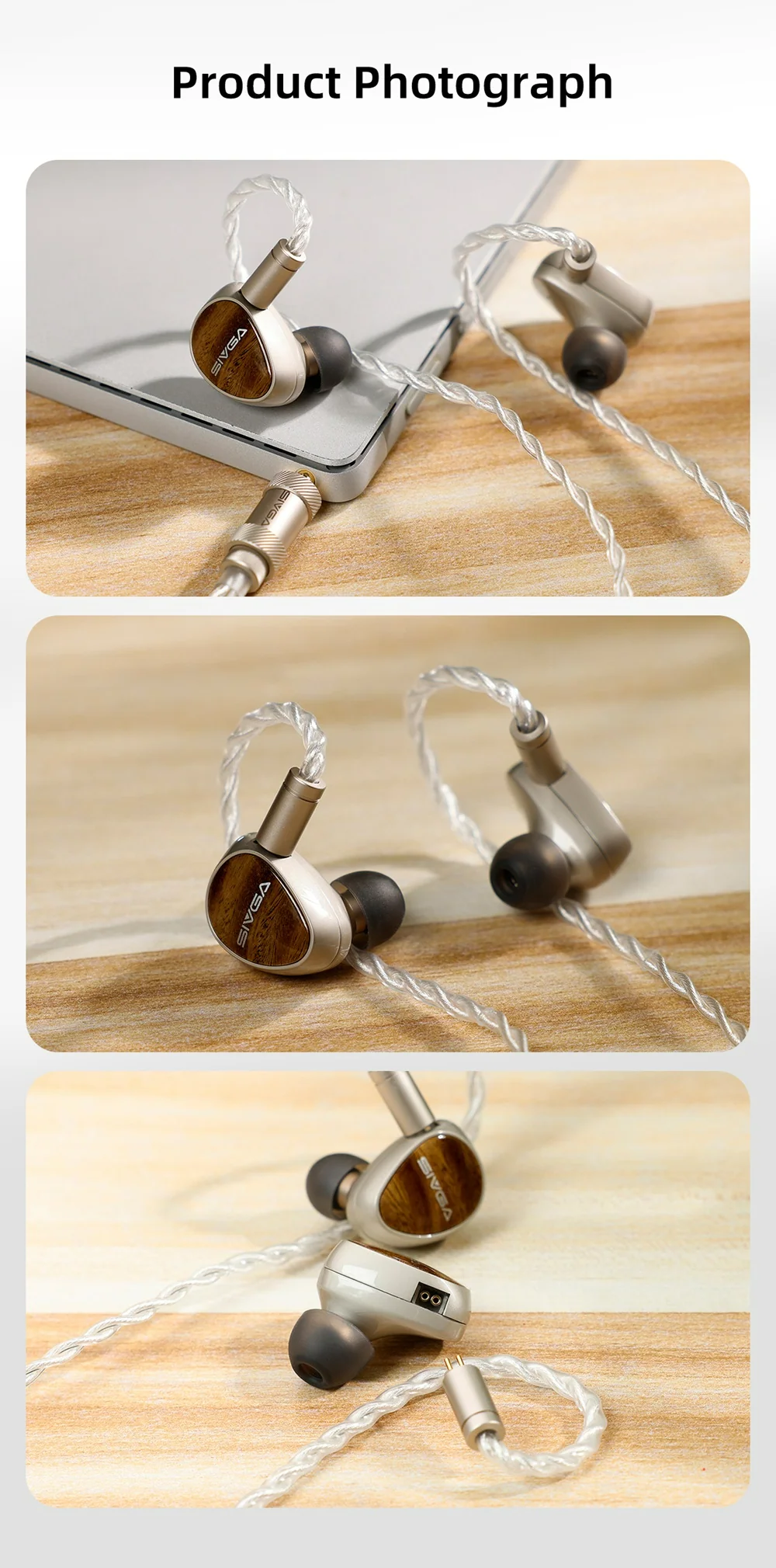 [🎶SG] SIVGA QUE UTG Flat Glass Diaphragm Dynamic Driver IEMs - Image 15