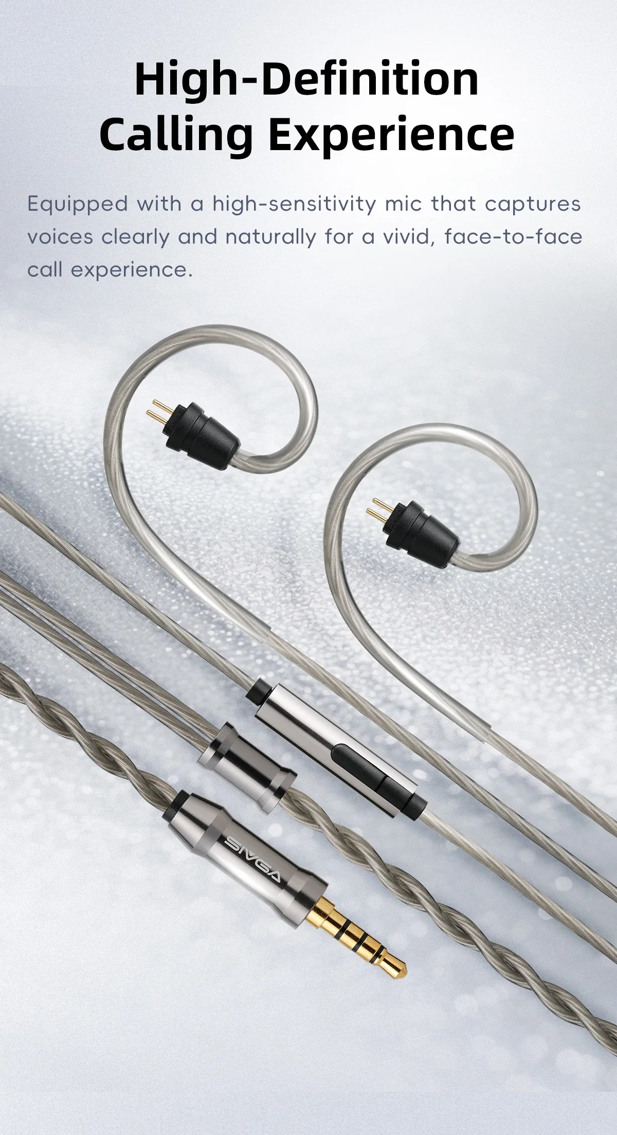 [🎶SG] SIVGA SM100 - Dual-Chamber Dynamic Driver Wired Earphones - Image 8