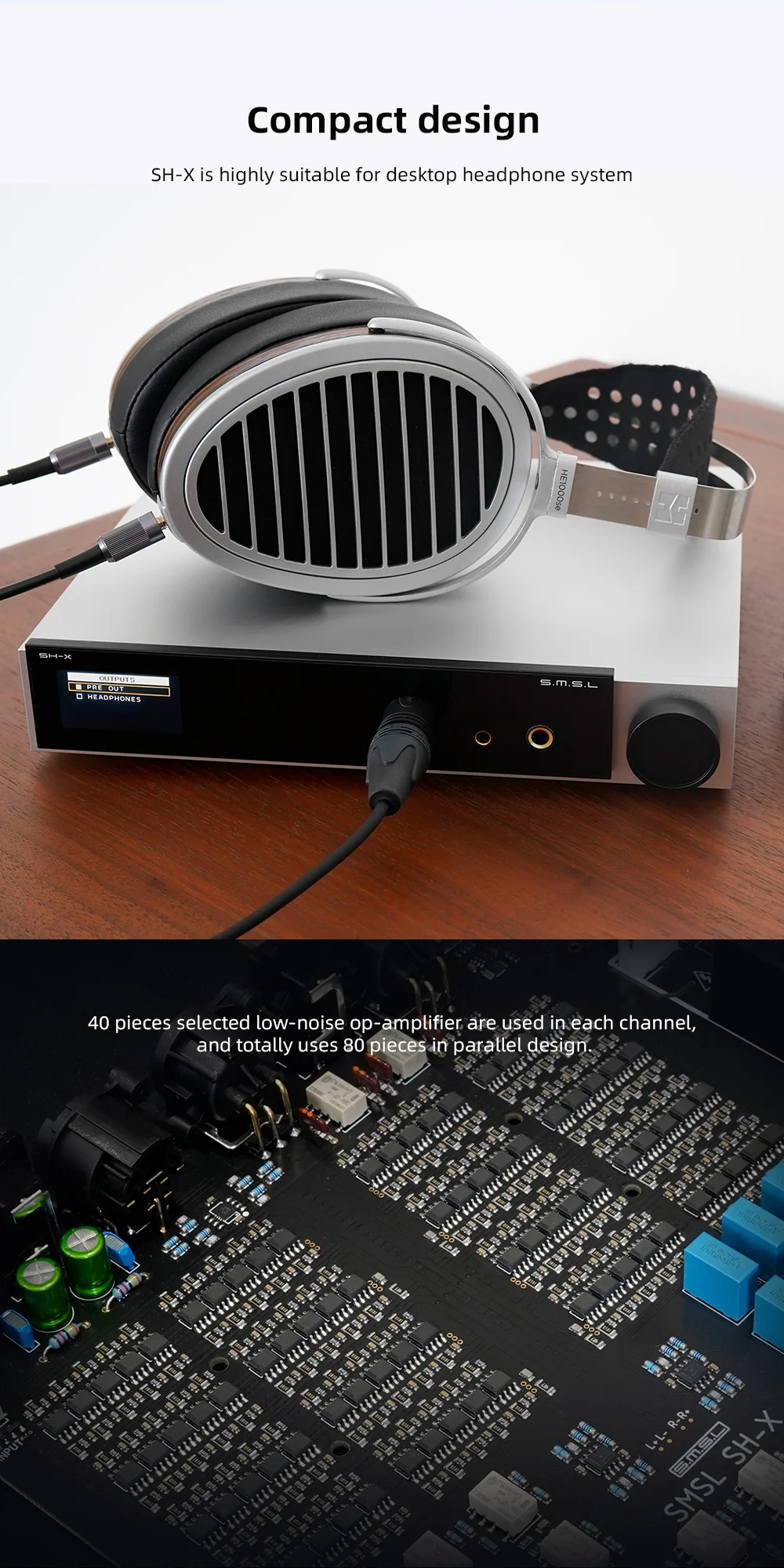 [🎶SG] SMSL SHX (SH-X) Headphone Amplifier - Image 5
