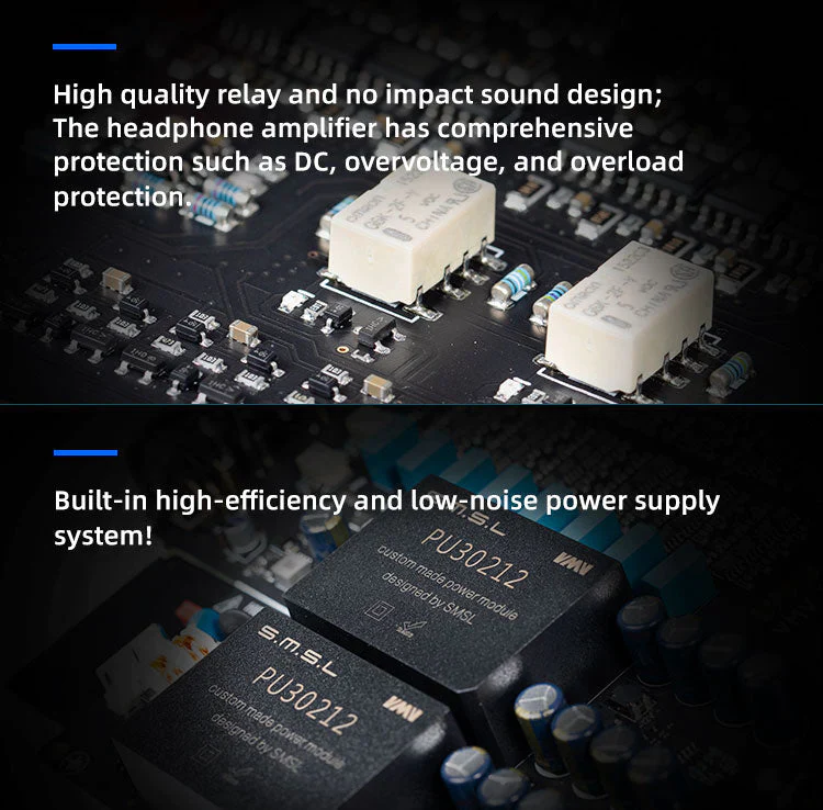 [🎶SG] SMSL VMV P2 High Resolution Fully Balanced Desktop Headphone Amplifier - Image 14