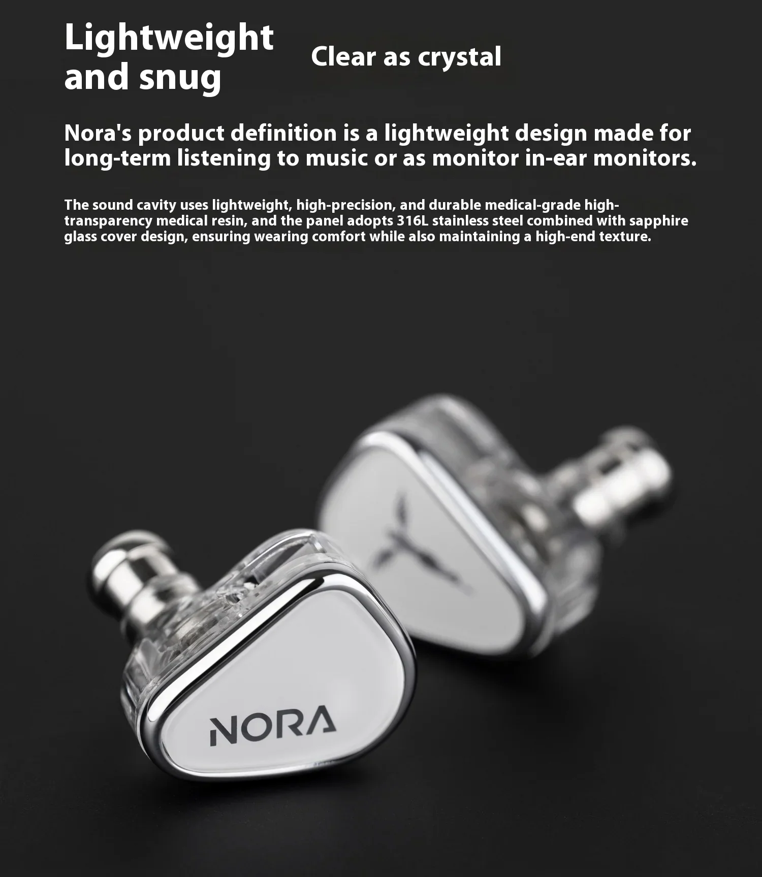 [🎶SG] TANCHJIM NORA DMT5 Architecture Single Dynamic Driver Unit In-Ear Monitor - Image 5