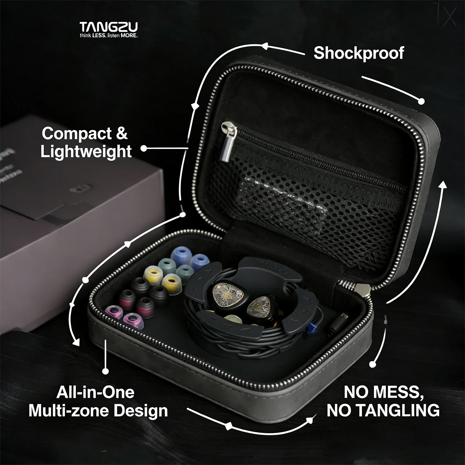 [🎶SG] TANGZU EARPHONE CASE (ULTIMATE) - Storage Case For IEM - Image 3