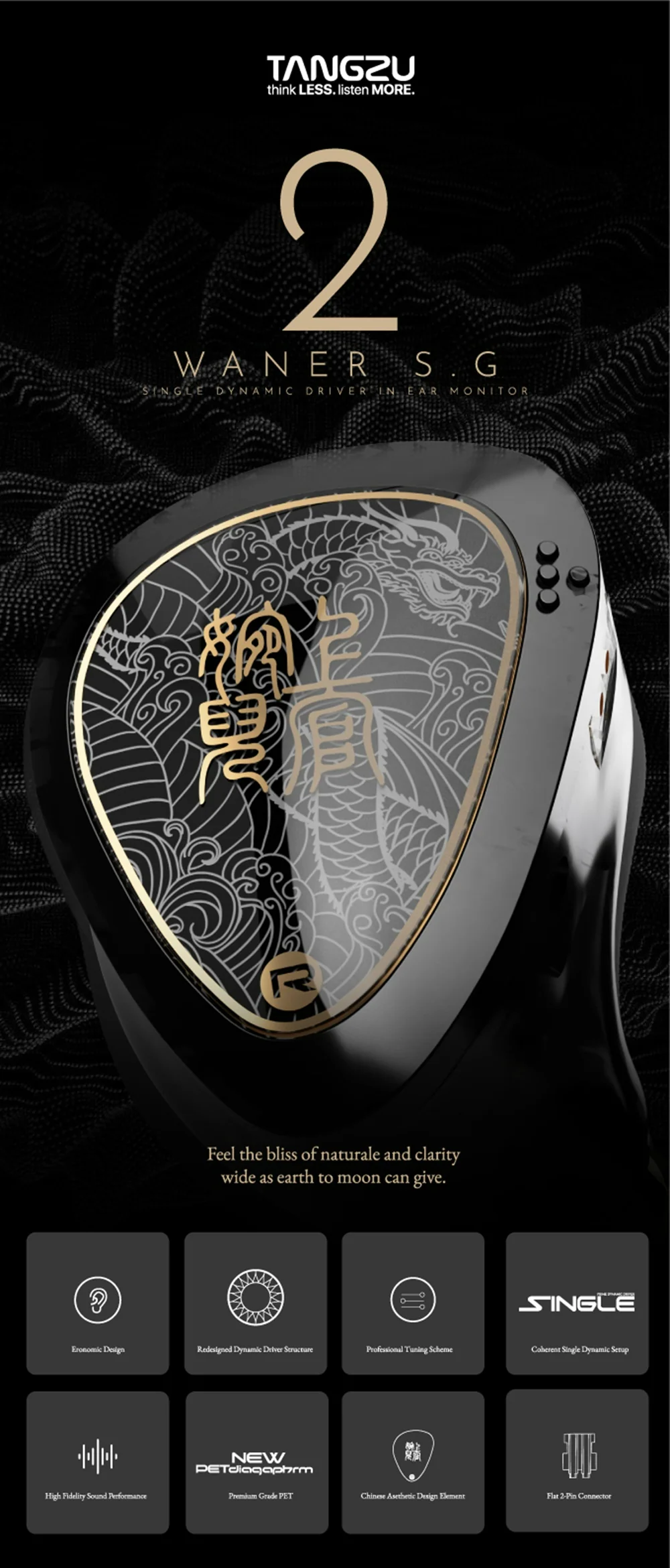 [🎶SG] TANGZU WAN'ER 2 (WANER WAN ER) PET Diaphragm Dynamic Driver - Image 22