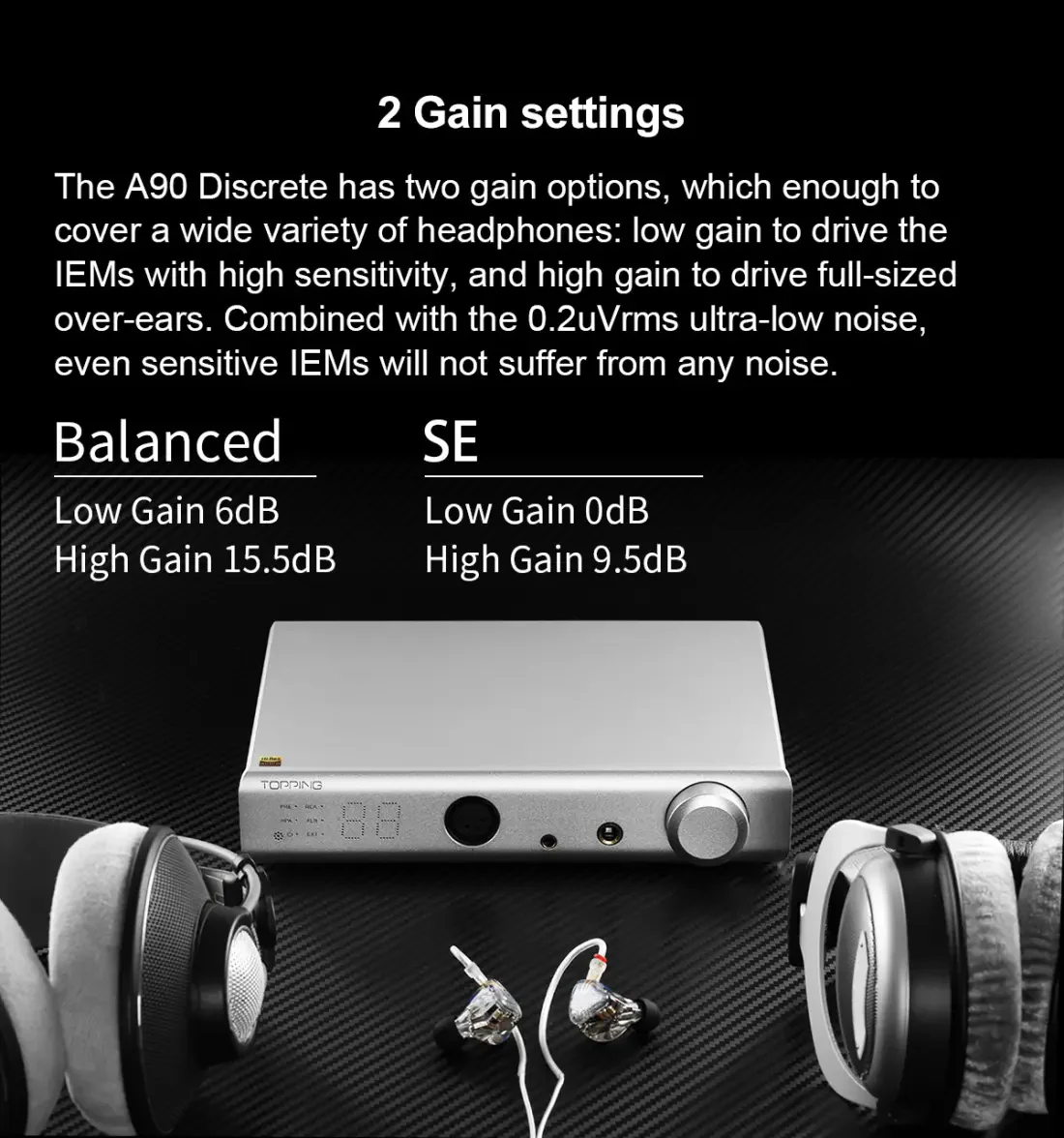 [🎶SG] TOPPING A90 DISCRETE HEADPHONE AMPLIFIER / PRE AMP (A90D) - Image 10