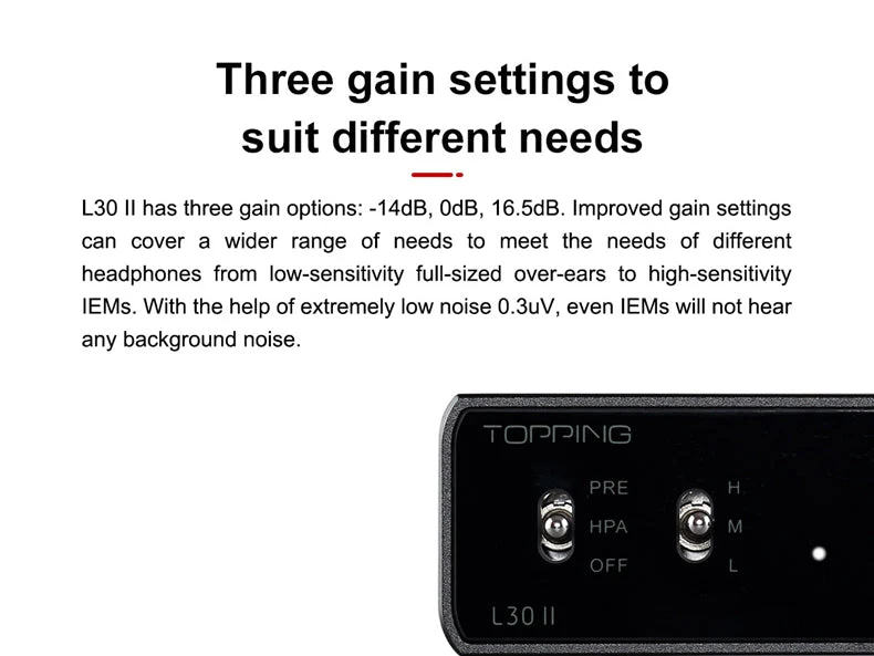 [🎶SG] TOPPING L30II Headphone AMP, Pre-AMP with NFCA Modules & RCA input - Image 10