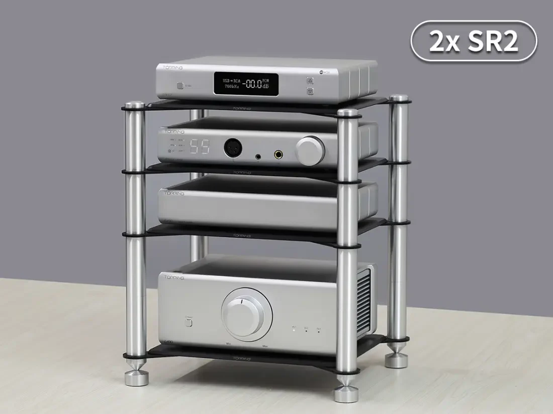 [🎶SG] TOPPING SR2 ALUMINIUM RACK FOR HIFI EQUIPMENT - Image 18