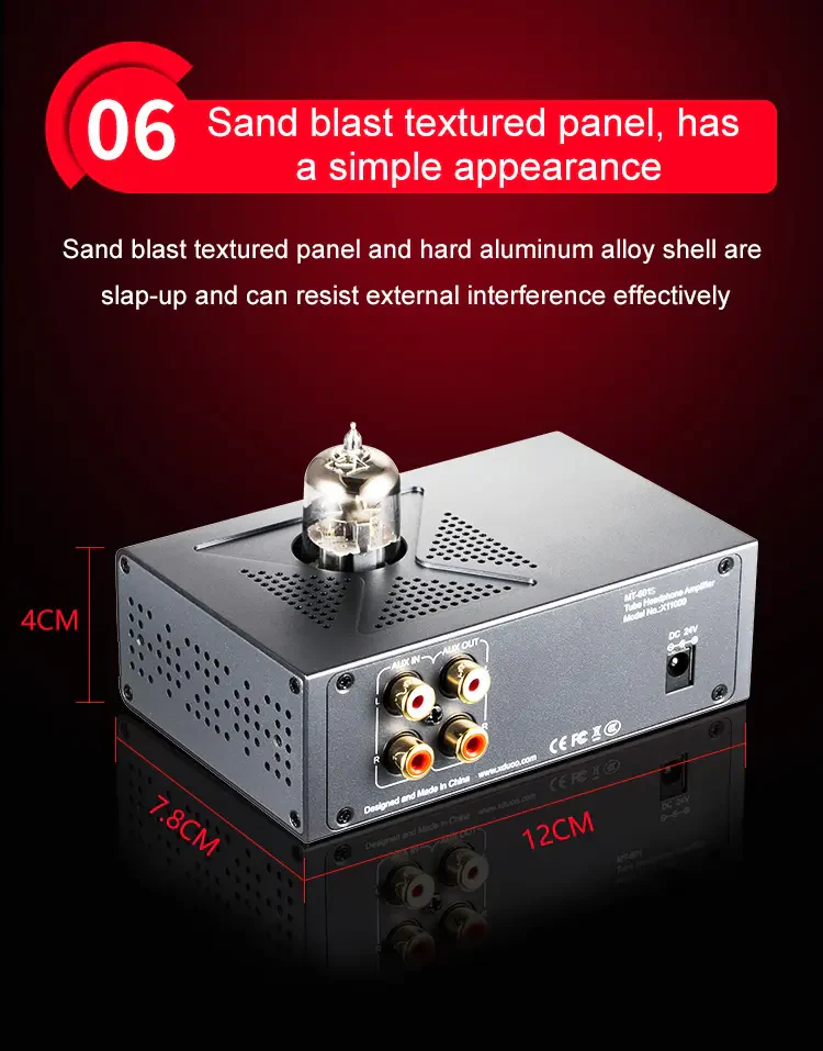 [🎶SG] XDUOO MT-601S (MT601S MT 601S) 12AU7/ECC82 TUBE HEADPHONE AMPLIFIER - Image 14