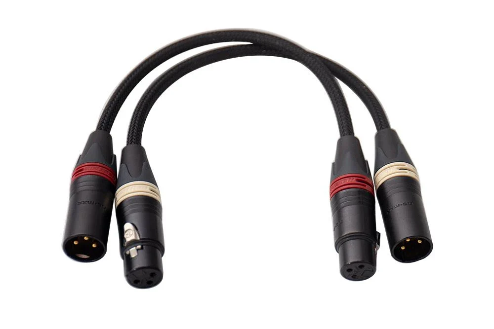 [🎶SG] Fanmusic C006 Audiophile Cable, Neutrik XLR, 20cm Canare L-2T2S, Hifi Audio - Image 3